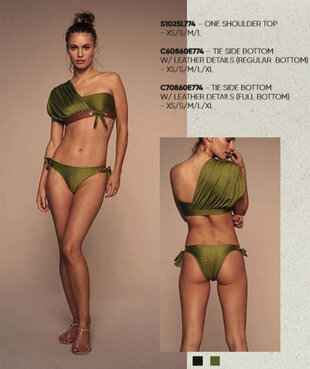 Bikini bottom Agua de Coco C60860E774black - Photo 3
