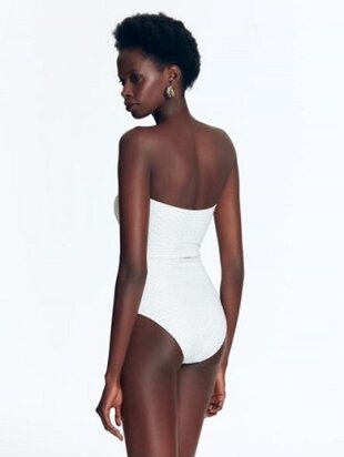 White One Piece Swimsuit