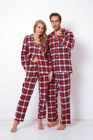 Aruelle Flannel Pajama Set Men - Photo 4
