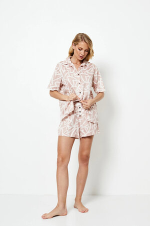 Женская (рубашка + шорты) пижама Aruelle Miley-short