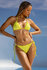 Luli Fama Bikini Bottom Side Tie - Neon Yellow