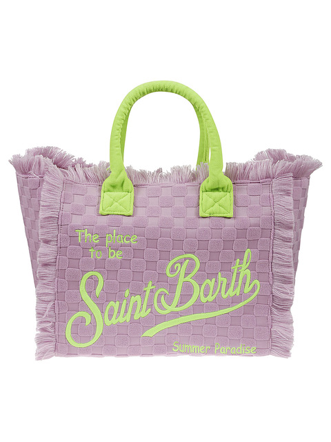 Mc2 Saint Barth Vanity Pink Terry Shoulder Bag