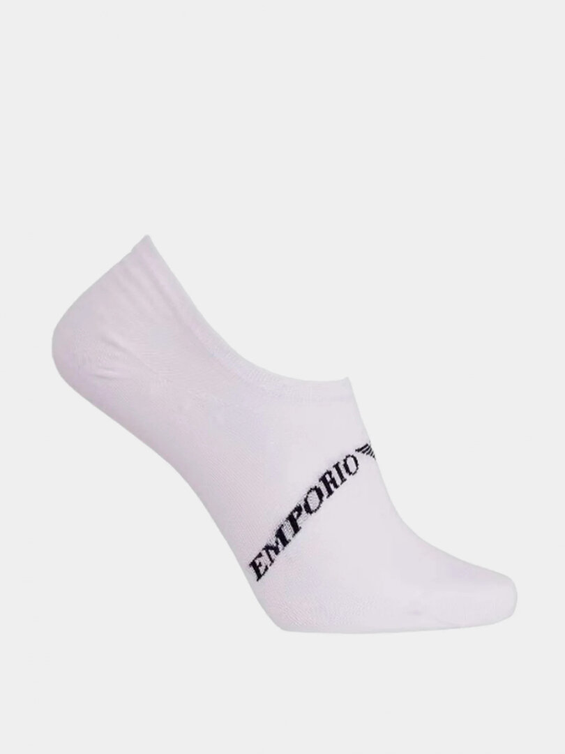 Emporio Armani Footie Socks for Men 3 Pack Cocon Luxe