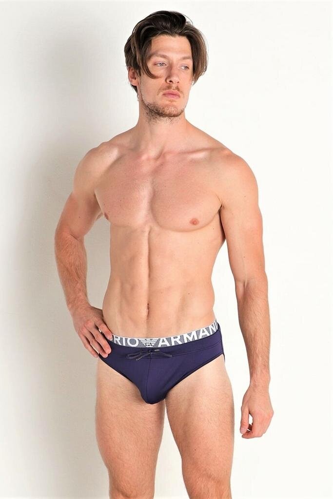 Emporio Armani Men Swim Trunks Dark Blue Shop at Cocon Luxe