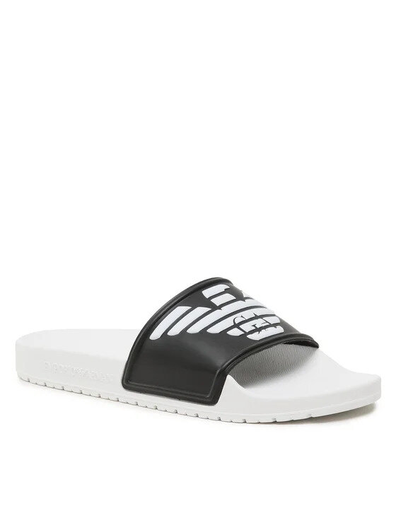 Armani hot sale white sliders