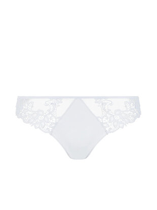 Simone Perele Saga White Thong - Photo 1