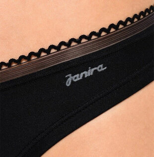 Janira Best Comfort Brazilian Cut Panty - Black