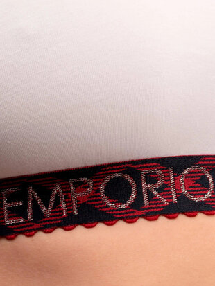 Комплект білизни жіночої Emporio Armani 3F225-164758біл - Фото 4