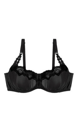 Dita von Teese Starlift Balconette Bra - Black - Photo 1