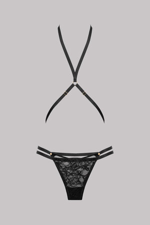 Maison Close Jeux Magnétiques Thong with Harness