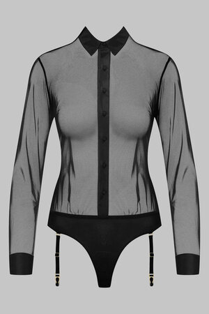 Bodysuit with Suspenders