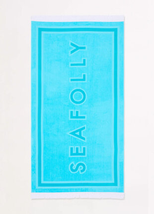 Пляжное полотенце Seafolly 71896-TL-blue