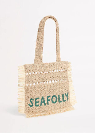 Пляжная сумка Seafolly 71927-BG-natur - Фото 4