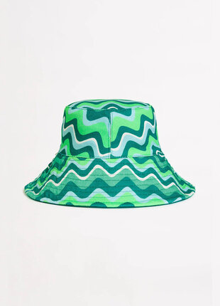 Seafolly Neue Wave Women Panama Hat - Green