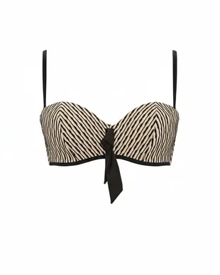 Twin Set Balconette Bikini Top - Print - Photo 1