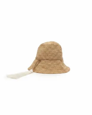 PHO Firenze Raffia Hat for Women - Beige - Photo 1