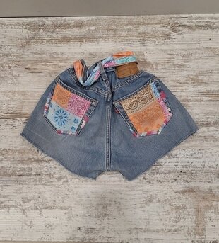 MC2 Saint Barth Arizona Women Short Jean - Denim