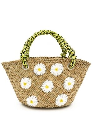 Літня солом'яна сумка Kamoa Basco-daisy