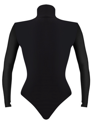 Bodysuit Long Sleeve Black