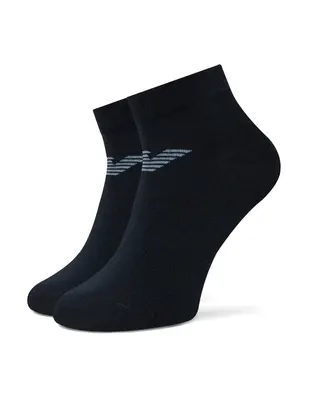 Emporio Armani Set Men Ankle Socks 3-Pack - Blue - Photo 2