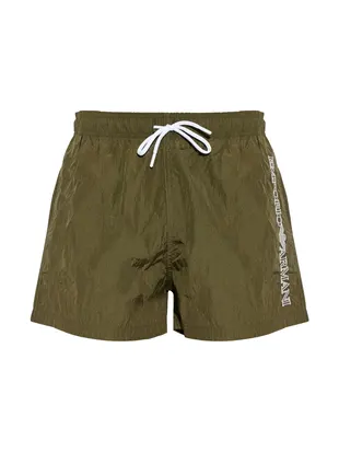 Пляжные шорты мужские Emporio Armani EM000579-olive - Фото 1