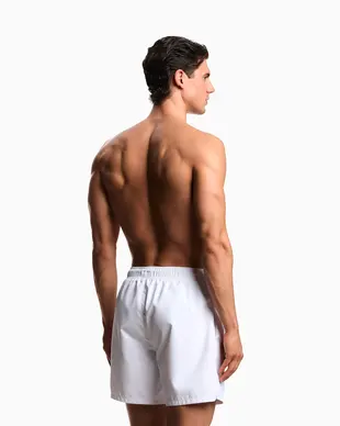 Пляжні шорти чоловічі Emporio Armani EM000688-white - Фото 2