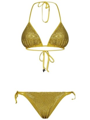 Fisico Triangle Top Bikini - Yellow