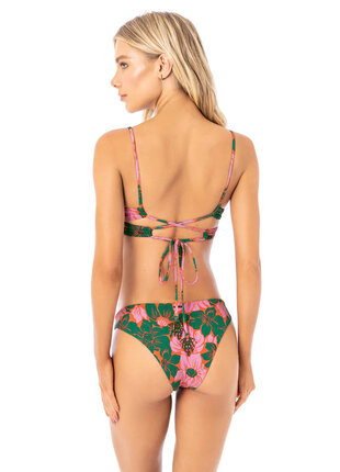 Maaji Floral Stamp Flirt Women Bikini Bottom