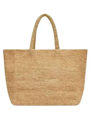 MC2 Saint Barth Raffia Women Tote Bag - Beige - Photo 2