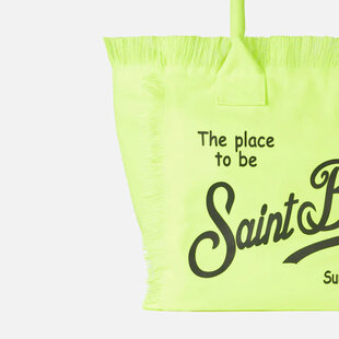 MC2 Saint Barth Beach Bag for Women - Yellow Electric