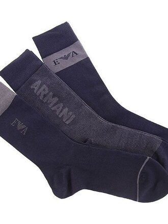 Набір чоловічих шкарпеток 3 пари Emporio Armani 3F283-302402str