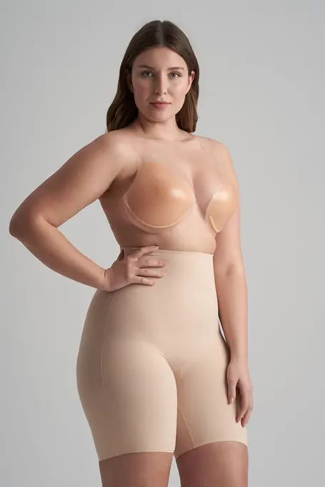 Силиконовые накладки на грудь Bye Bra 1090-тілесн