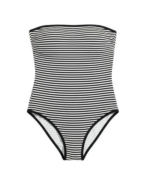 Seafolly Clubhouse Bandeau One Piece Swimsuit - Photo 1