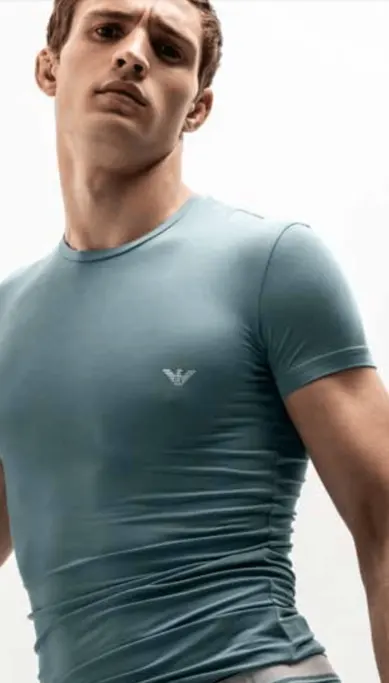 Футболка мужская Emporio Armani 1P511-111341сер