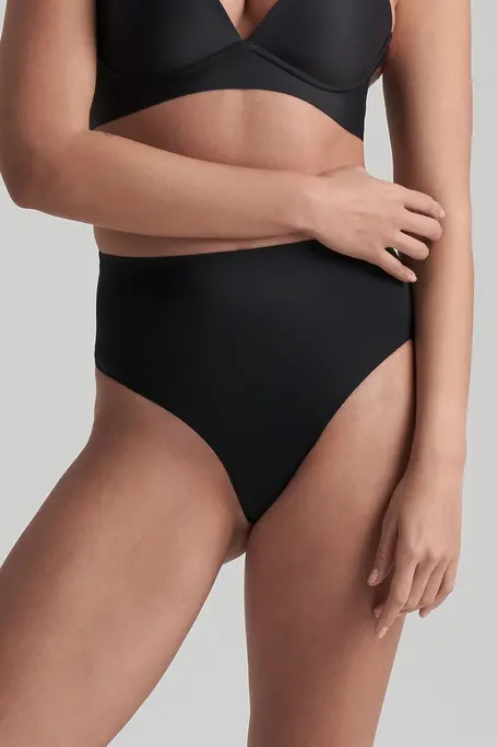 Стринги с высокой посадкой Bye Bra 1640-чорн