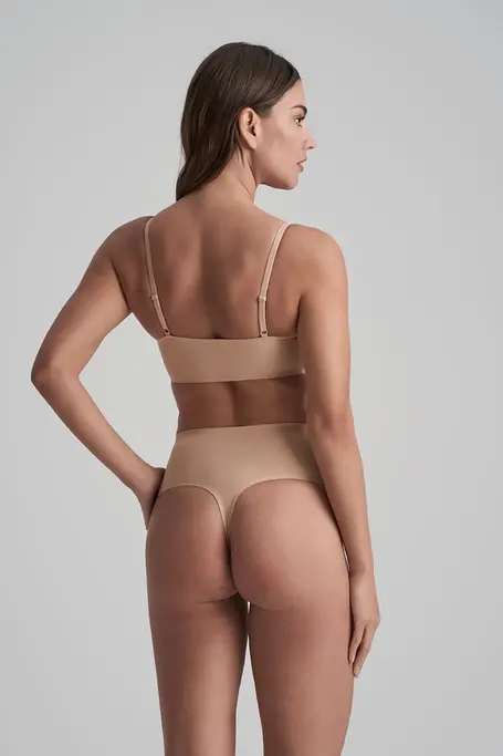 Стринги с высокой посадкой Bye Bra 1640-тілесн