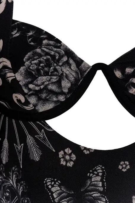 Купальник боди Agua Bendita 17718-black - Фото 6