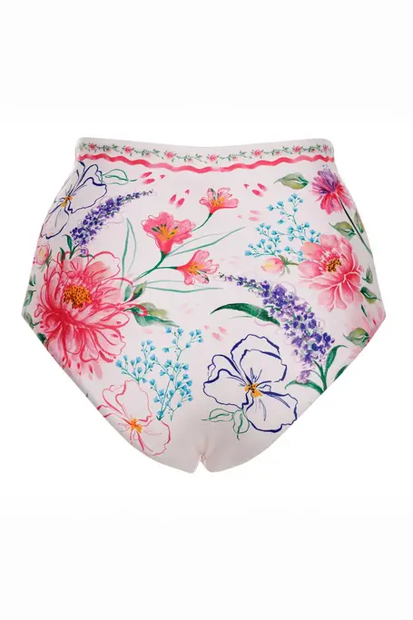 Agua Bendita Chroma High Waist Cheeky Bikini Bottom