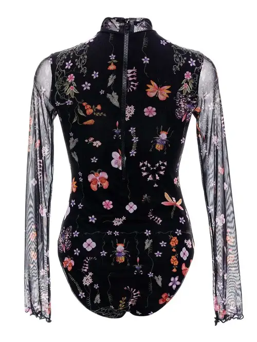 Agua Bendita Mei Long Sleeve One Piece Swimsuit - Photo 2