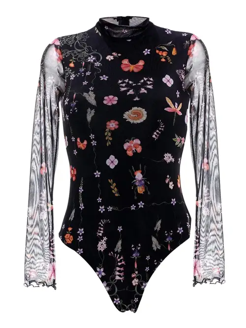 Agua Bendita Mei Long Sleeve One Piece Swimsuit - Photo 1