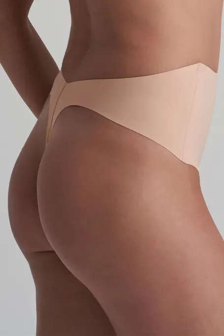 Стринги с высокой посадкой Bye Bra 2430-тілесн