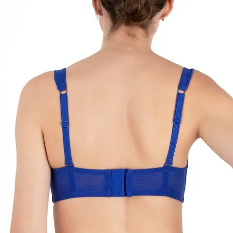 Chantal Thomass Balconette Bra - Blue Electric