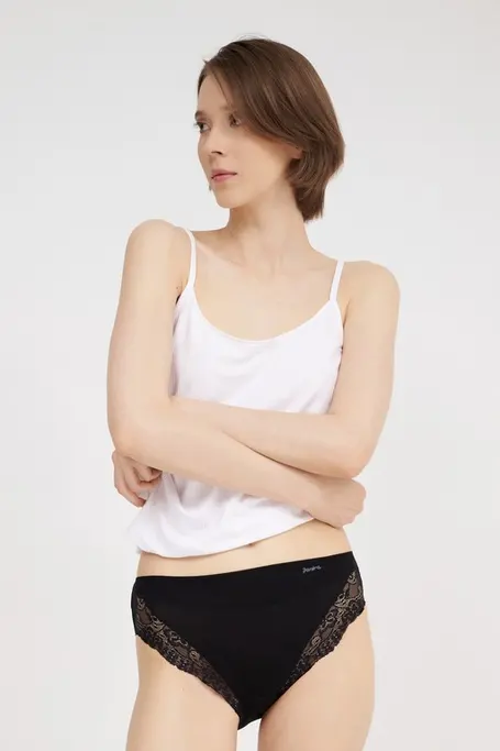 Janira Women Panties Cotton 2 Pack Black