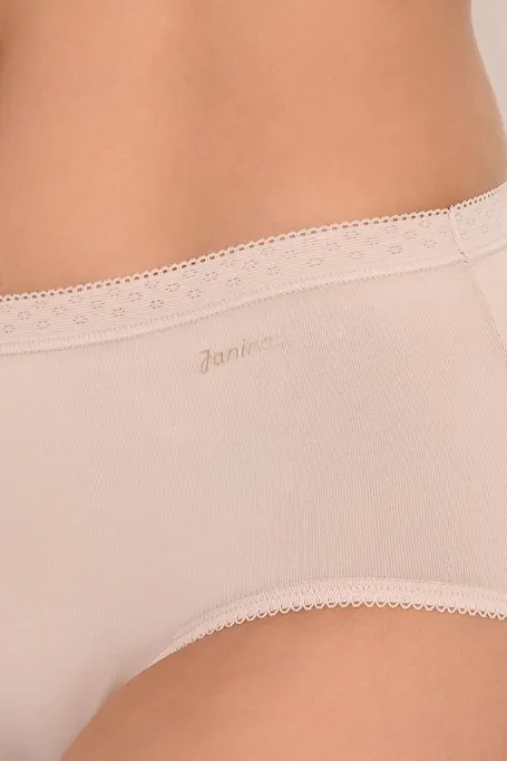 Janira Cotton Panty for Ladies 2-Pack Coffee