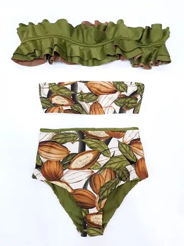 Bandeau bikini top Agua de Coco S1049L759 - Photo 2