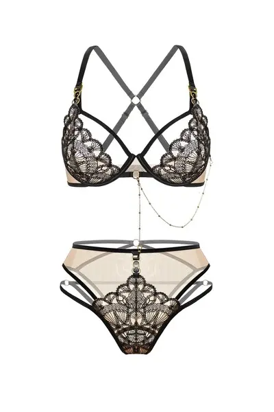 Gracija-Rim Underwire Lace Bra
