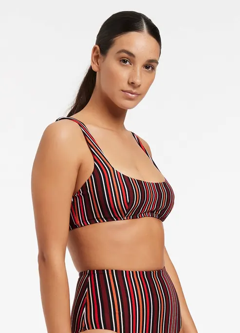 Jets High Waist Bikini Bottom
