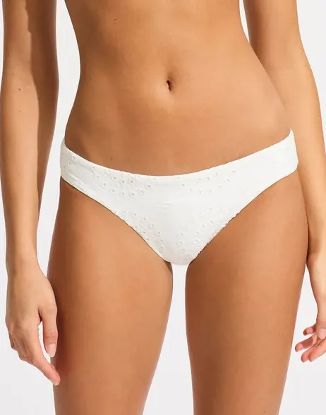 Плавки жіночі Seafolly 40054-101white