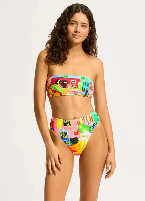 Seafolly Cuba Bikini High Cut Bottom