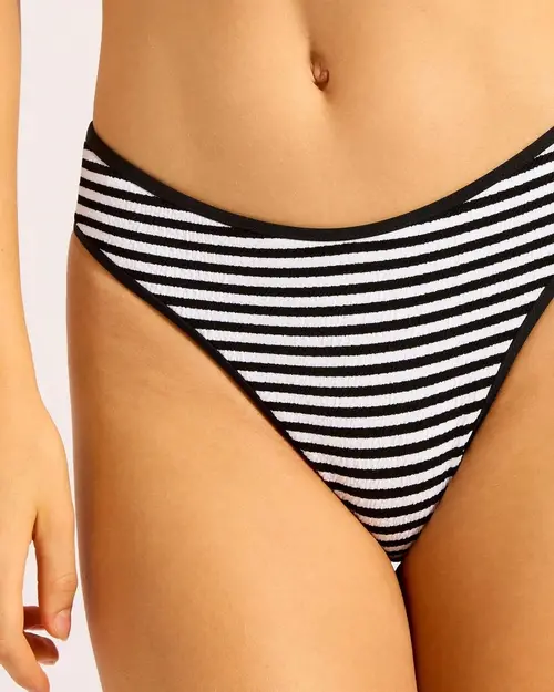 Seafolly Clubhouse High Leg Bikini Bottom - Photo 4